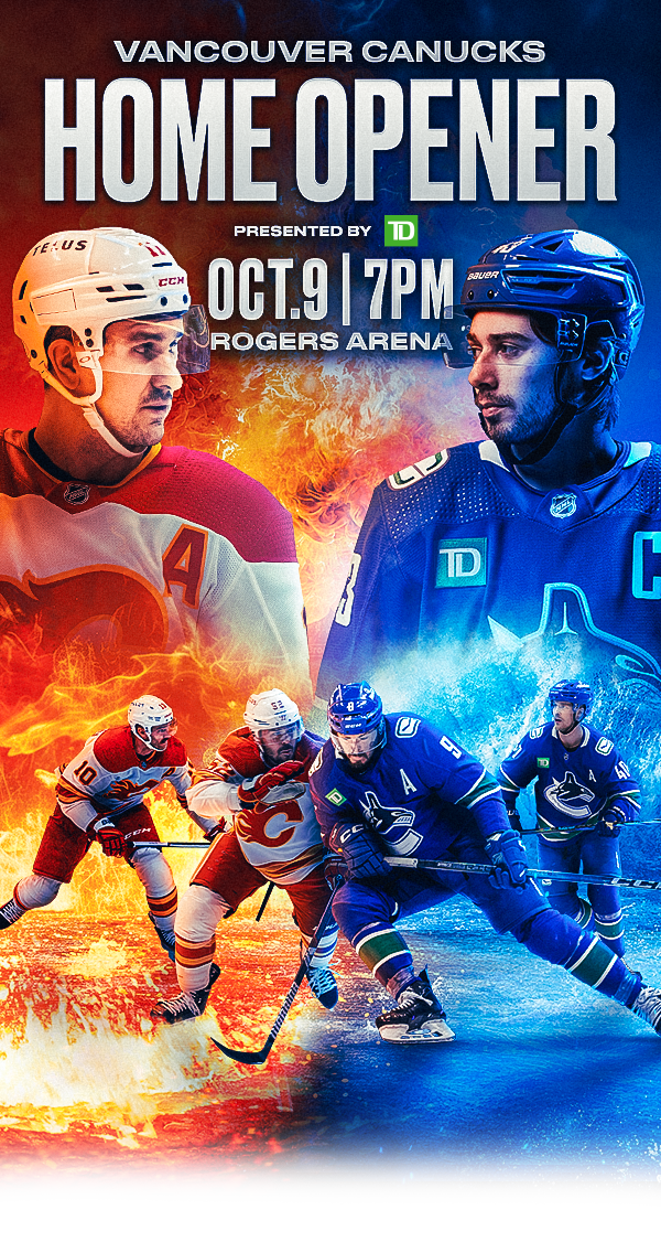 2024 NHL Canucks Season Opener - Vancouver Canucks vs Calgary Flames