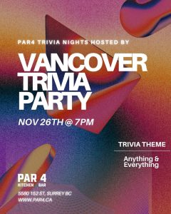 trivia surrey