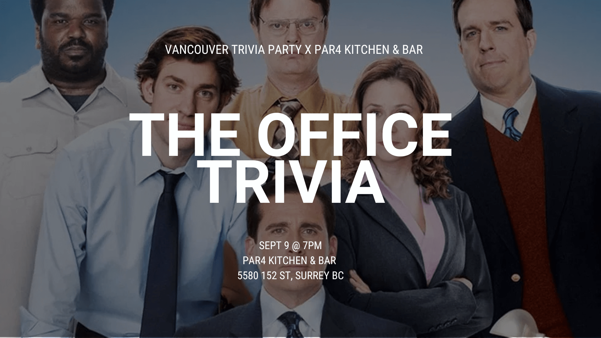 Vancouver trivia party x par4 kitchen & bar